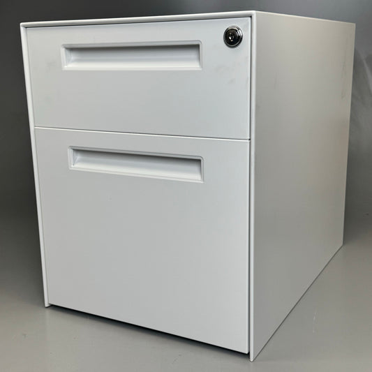 SITONIT•SEATING Mobile Pedestal Two Drawer Locking Cabinet