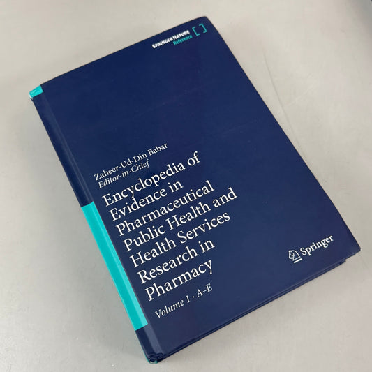 ENCYCLOPEDIA OF EVIDENCE IN PHARMACEUTICAL RE|SEARCH IN PHARMACY BY ZAHEER-UD-DIN BABAR (Two Volume Set) (New (Good))