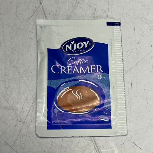 ZA@ NJOY (1000 PACKETS) Nondairy Creamer Packets 2g 92406 (New Other, Distressed Box)