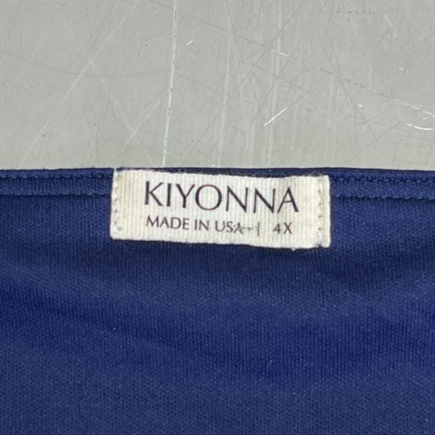 KIYONNA Romanced By Moonlight Gown Women's Sz 4X 26-28 Sparkle Blue (Pre-Owned)