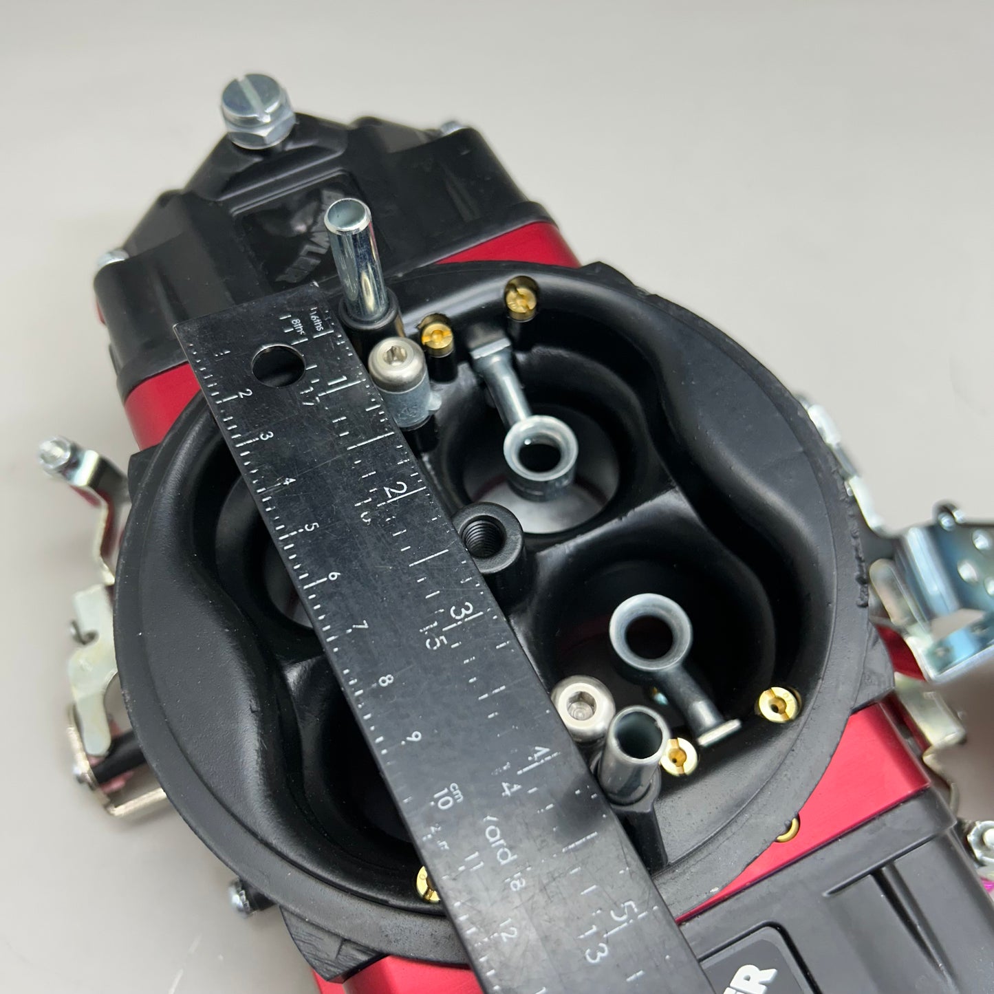 BRAWLER Race Carburetor Mechanical Secondary Red/Black BR67331-1