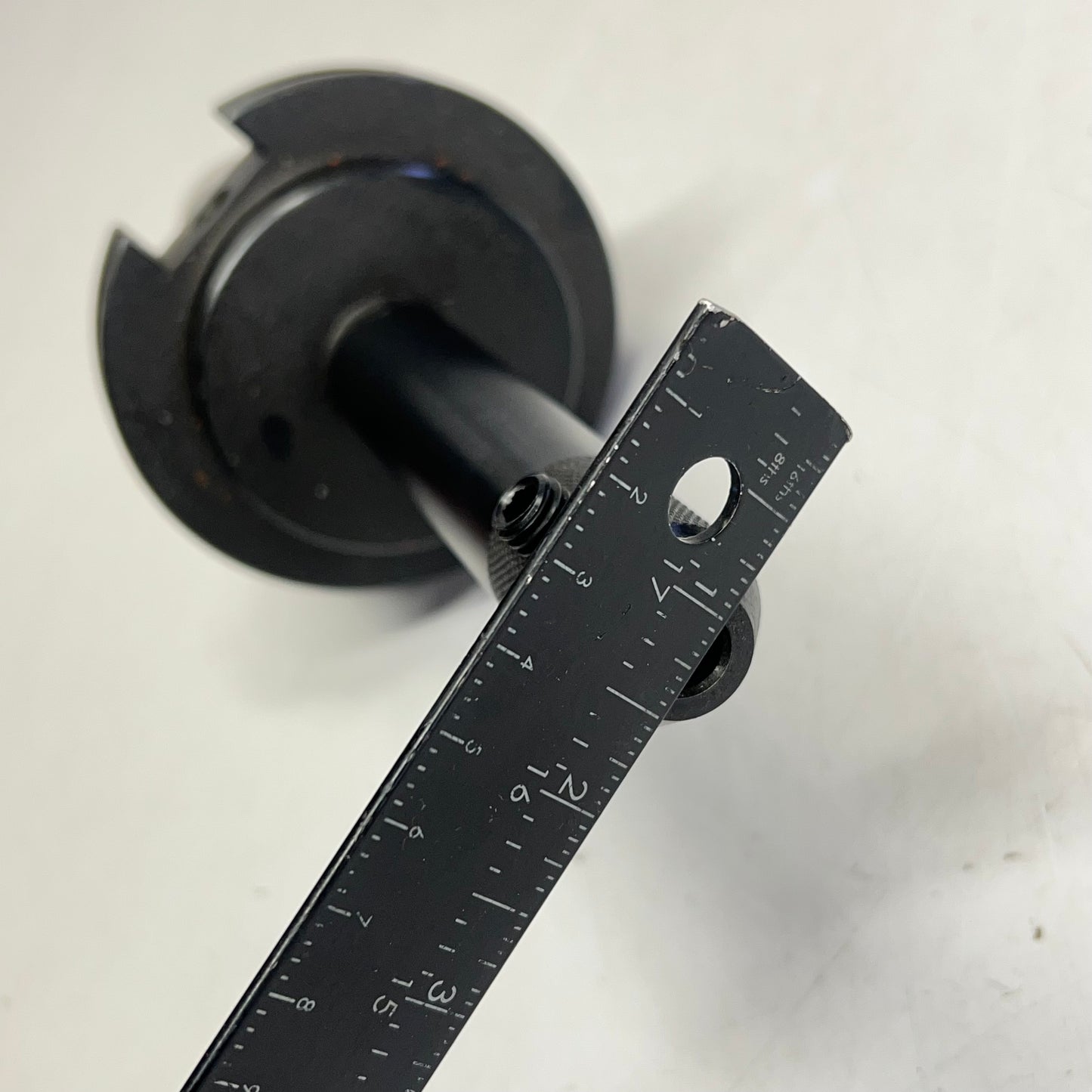 KENNAMETAL Cat50 Taper Shank End Mill Holder 3/8" Hole Dia CV50EM038650 (Used)