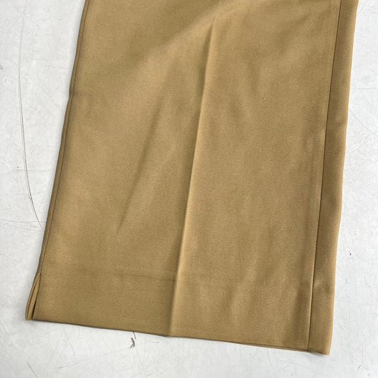 RW & CO High-rise Wide-leg Signature Fit Pant Women's Sz 12 Peanut Butter 493113