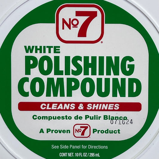 NO7 (12 PACK) Polishing Compound Cleans & Shines 10 fl oz White 07610