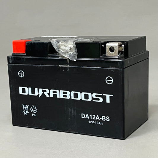 DURABOOST Lead Acid Battery Activated AGM 12V 10 AH 175 CCA DA12A-BS Like New