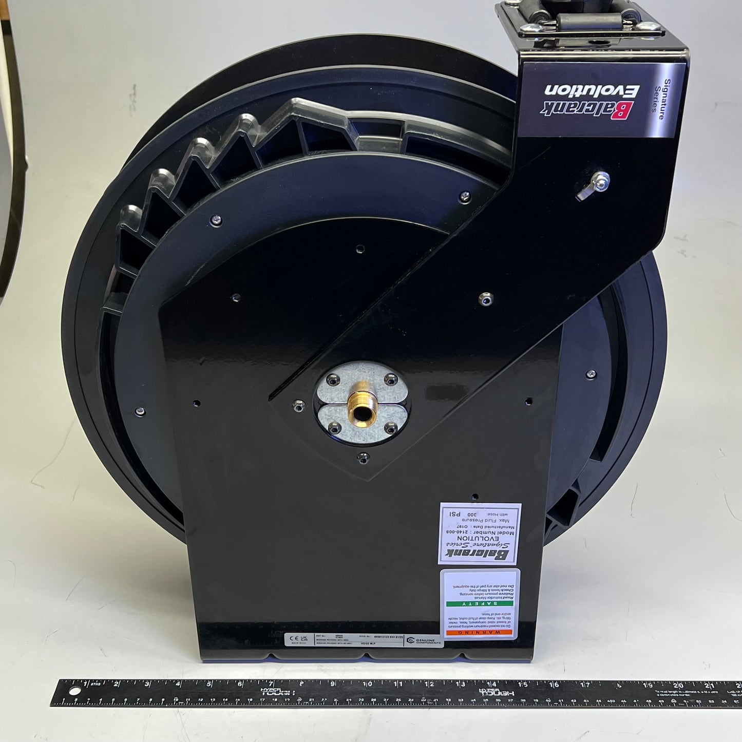 BALCRANK EVOLUTION Series Air & Water Low Pressure Hose Reel 50' X 3/8" 2140-008