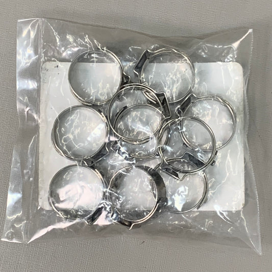 WSM 10 PACK! Oetiker Clamp 14.5mm-17.0mm Silver 13-162-44