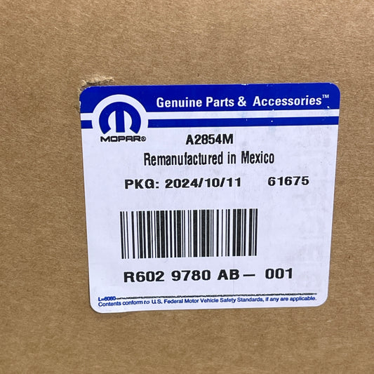 MOPAR Remanufactured Engine Starter for 2016-2019 Dodge/Jeep R6029780AB