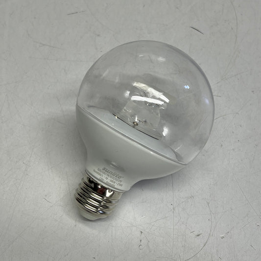 ZA@ SUNLITE (2 PACK) Led Dimmable Globe Light Bulb G25 E26 120V Clear/2700K 80671 (New Other)