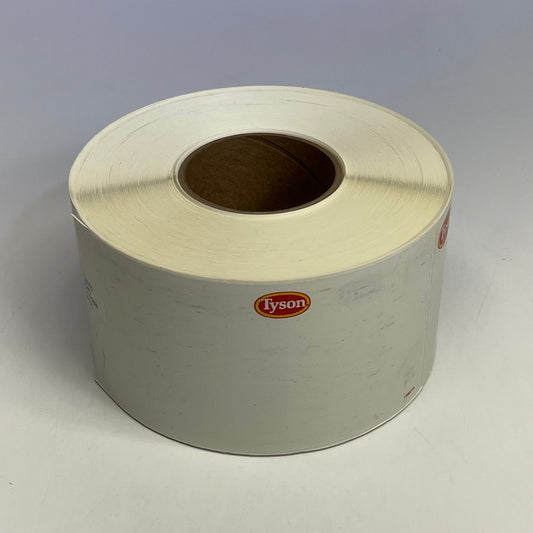 ZA@ TYSON CHICKEN (500 LABELS) Sticker Labels 8"x4" White 11086272