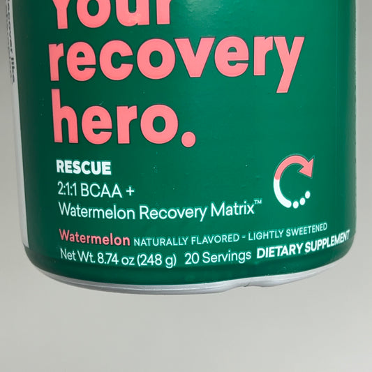 ZA@ EBOOST Gluten-Free Plant-Based Pre-Workout Watermelon Rescue 20 Serving BB 08/25