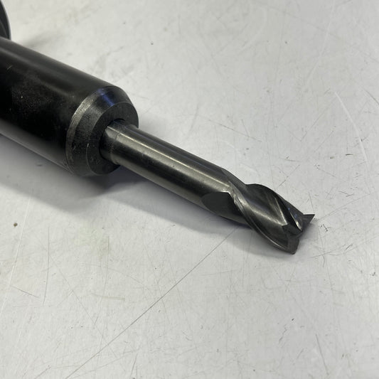 Cat 50 Heavy Duty End Mill Holder for CNC Machining W/ Bit ~ 3/4" I.D. (Used)