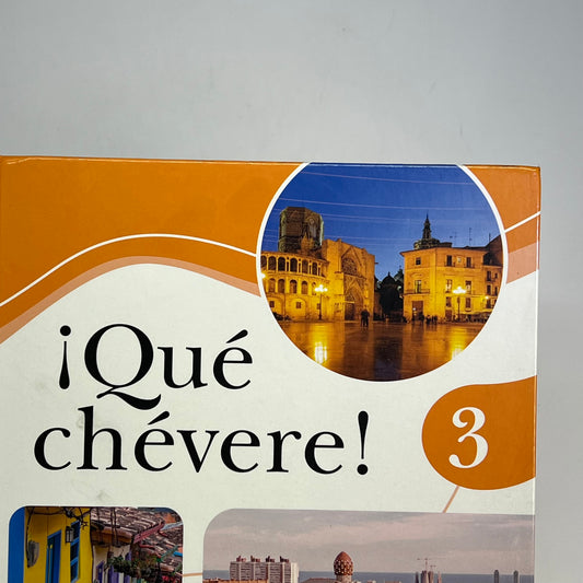 QUE CHEVERE 3rd Edition 2025 Student Edition Hardcover Educational Book