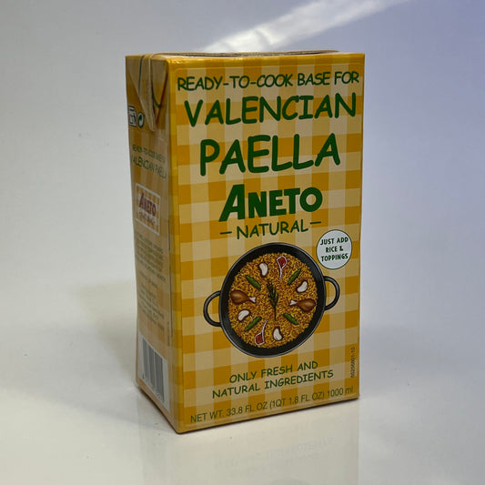 ZA@ ANETO (6 PACK) Valencian Paella Base 1 L BB 11/26 A