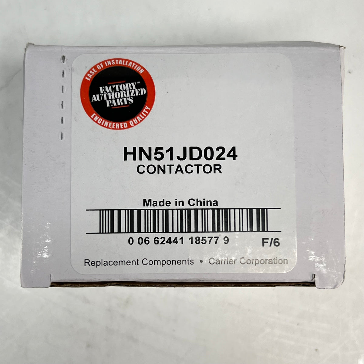 CARRIER Oem 1 Pole Connector for Hvac Equipment 24V, 40 Amp HN51JD024