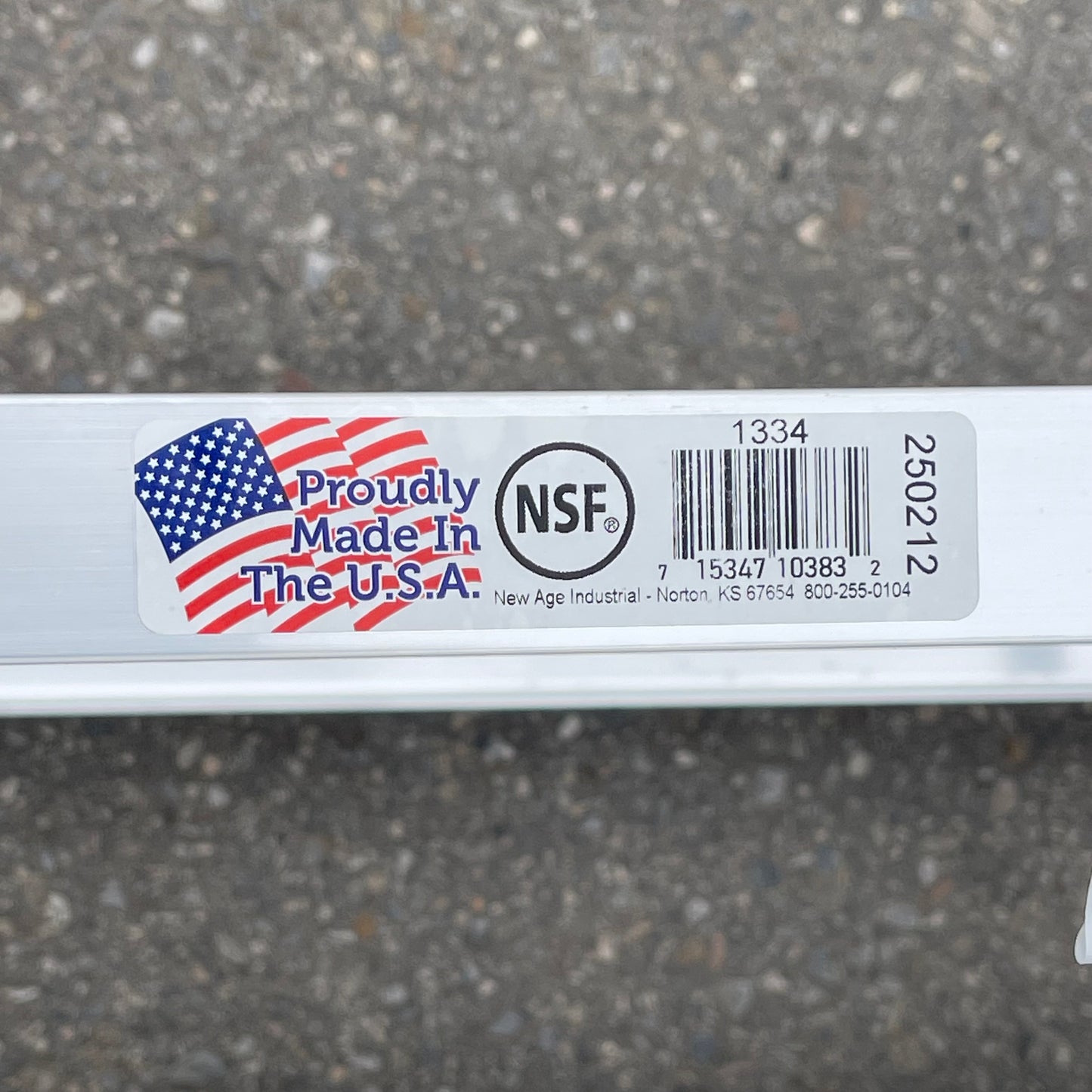 ZA@ NEW AGE Bun Pan Rack ALUMINUM 250212 (AS-IS)(A)