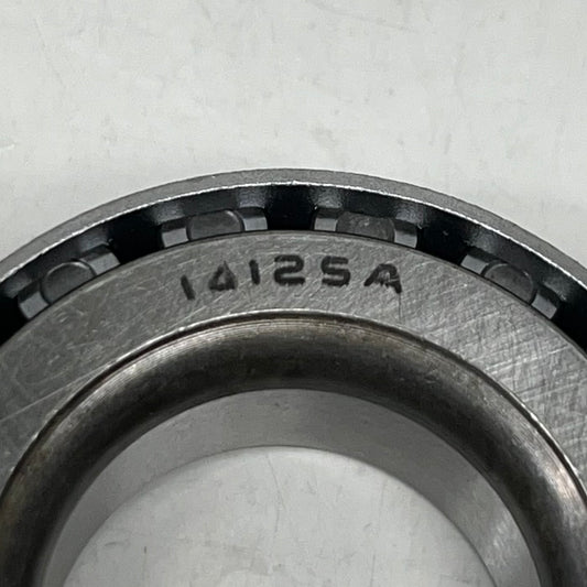 (6 PACK) Tapered Roller Bearing Cone 14125A Sz 1.5”- 2.5”D x1.5 Silver