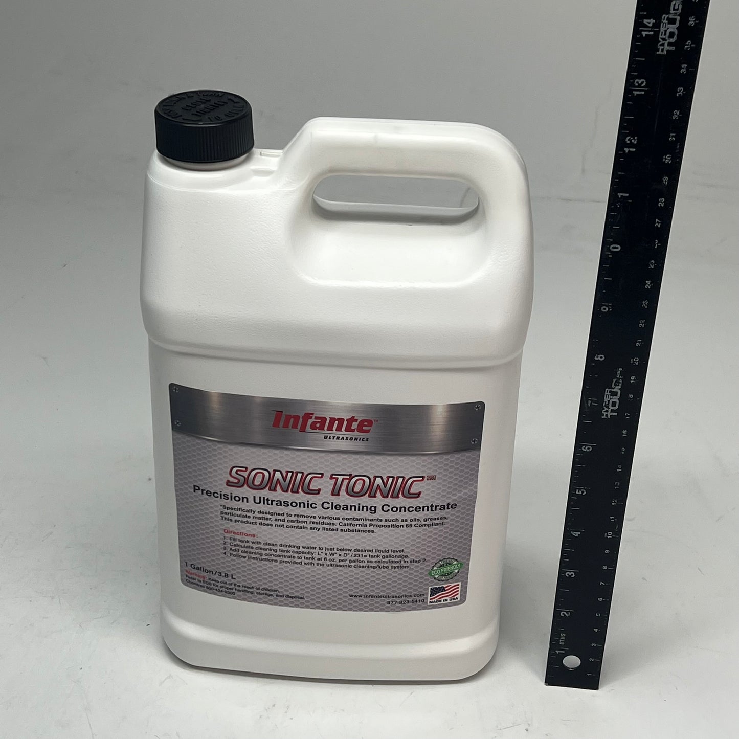 INFANTE Sonic Tonic Utlrasonic Gun Cleaner Concentrate 1 Gal 21:1 Dilution