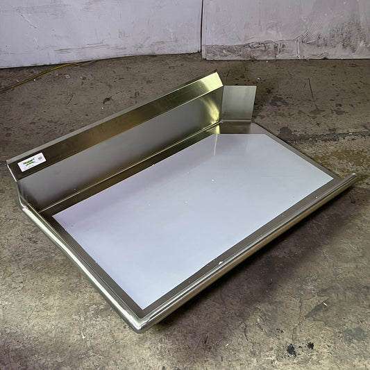 REGENCY 16 Gauge 48" Clean Dish Table - Left Drainboard 600CDT48L (New Other, Distressed Box)