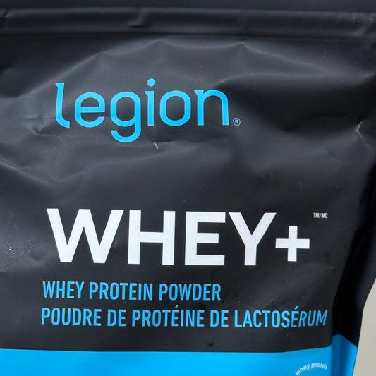 LEGION Whey+ French Vanilla Flavor Natural Ingredients 30 Serving 816g BB 01/26
