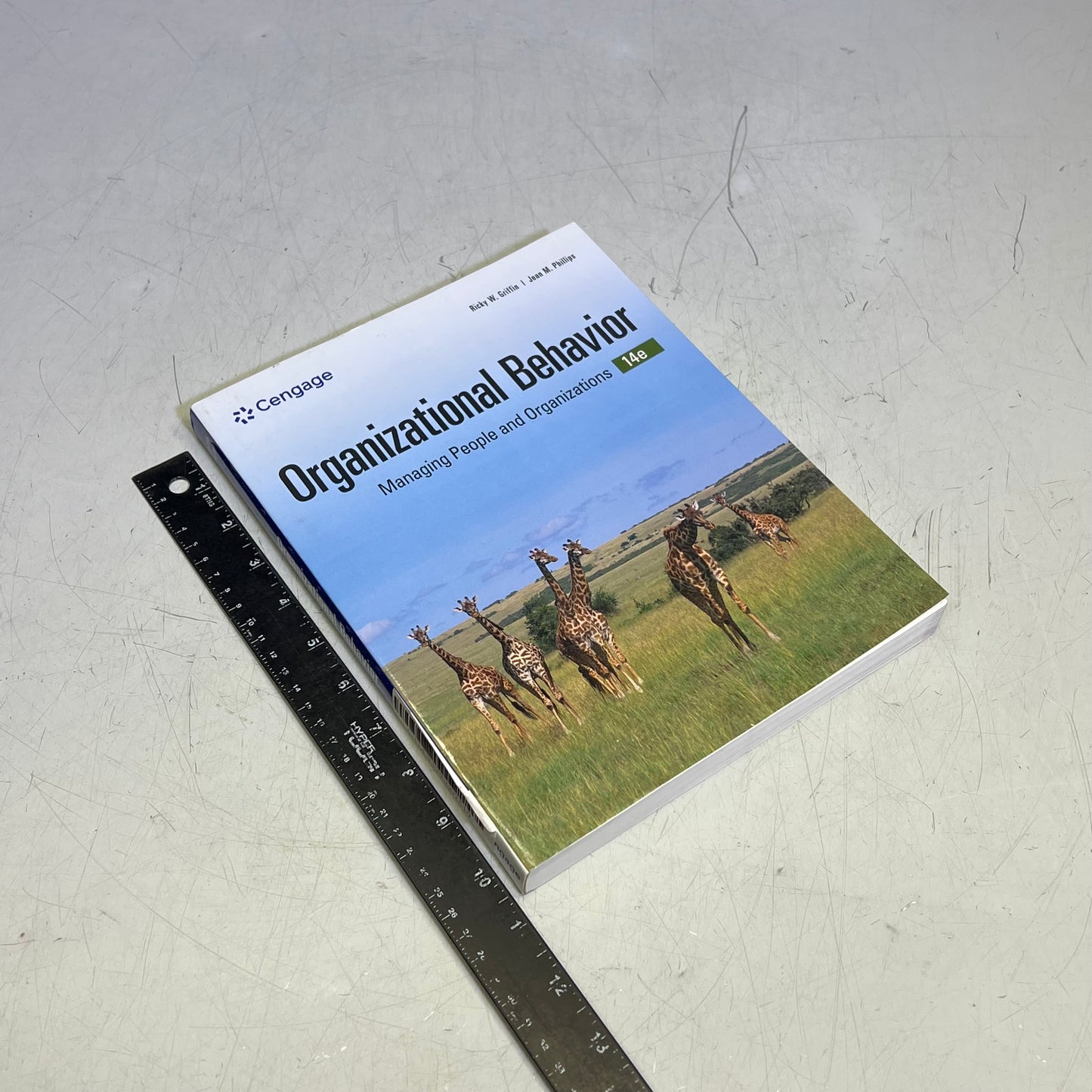 ORGANIZATIONAL BEHAVIOR Managing People & Organizations Paperback Book 14e