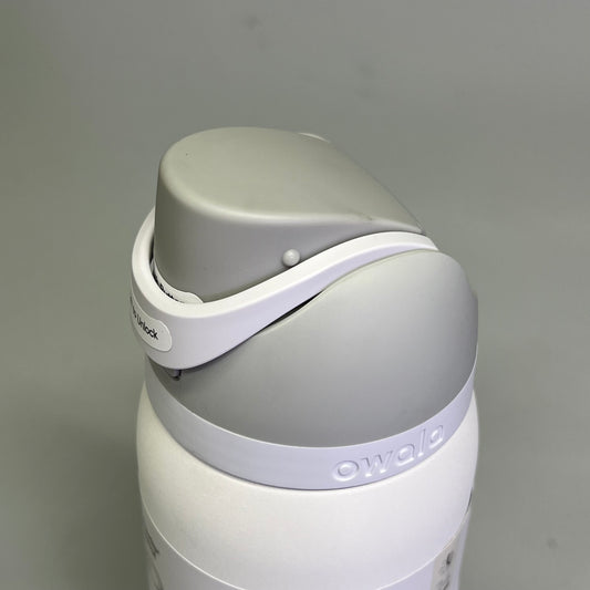 OWALA FreeSip Stainless Steel Insulated Waterbottle 32 Fl Oz Shy Marshmallow