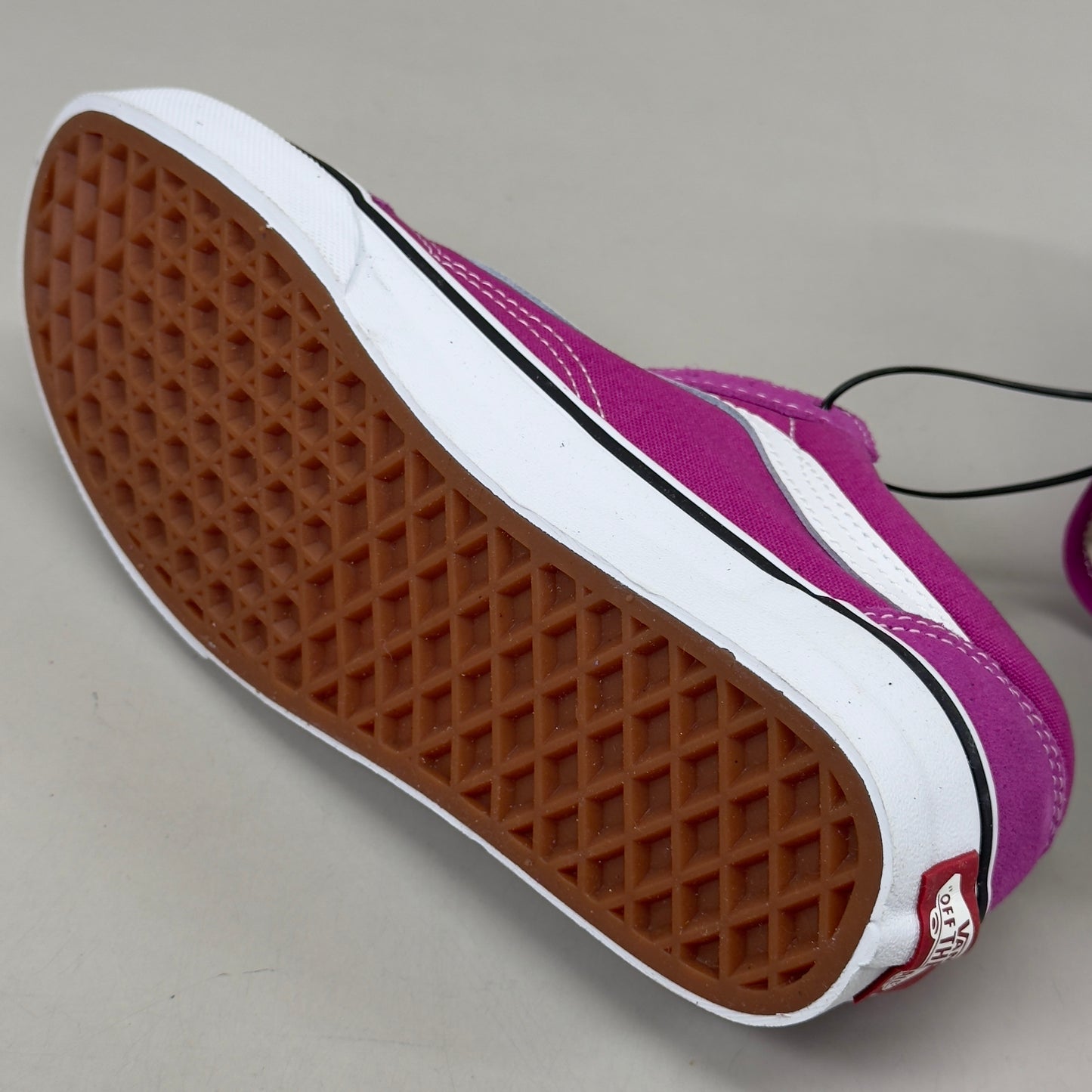 VANS Old Skool Sneakers Canvas & Suede Women's Sz 5.0 Men's Sz 3.5 Purple As-is