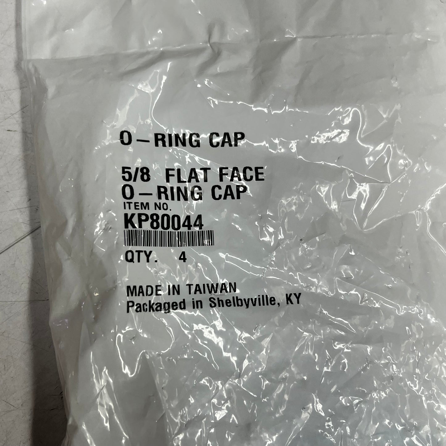PARKER (4 PACK) Hannifin Seal-lok Steel Hydraulic Hose Cap 6,000 PSI KP80044