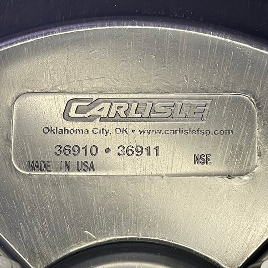 CARLISLE Bronco Round Trash Can Dolly W/ Replaceable Casters 18" Dia x 6" H 3691003