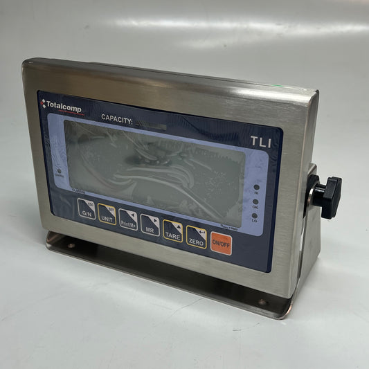TOTAL COMP INC Stainless Steel Weight Indicator W/Power Cord 2" LCD 110013016033