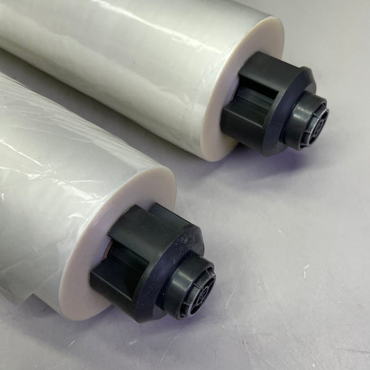 GBC (2 PACK) EZ Load Gray End Cap Laminating Roll Film 25" X 500' 3000004EZ