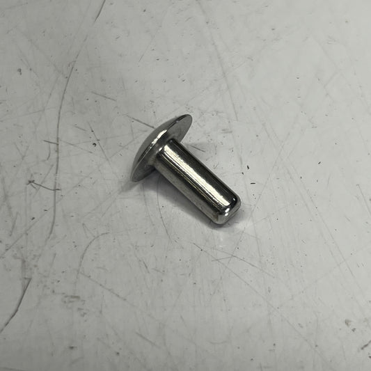 AURORA (224 Each) Brazier Head Aluminum Rivet Sz 3/16" x 1/2", Grey RVT6-224