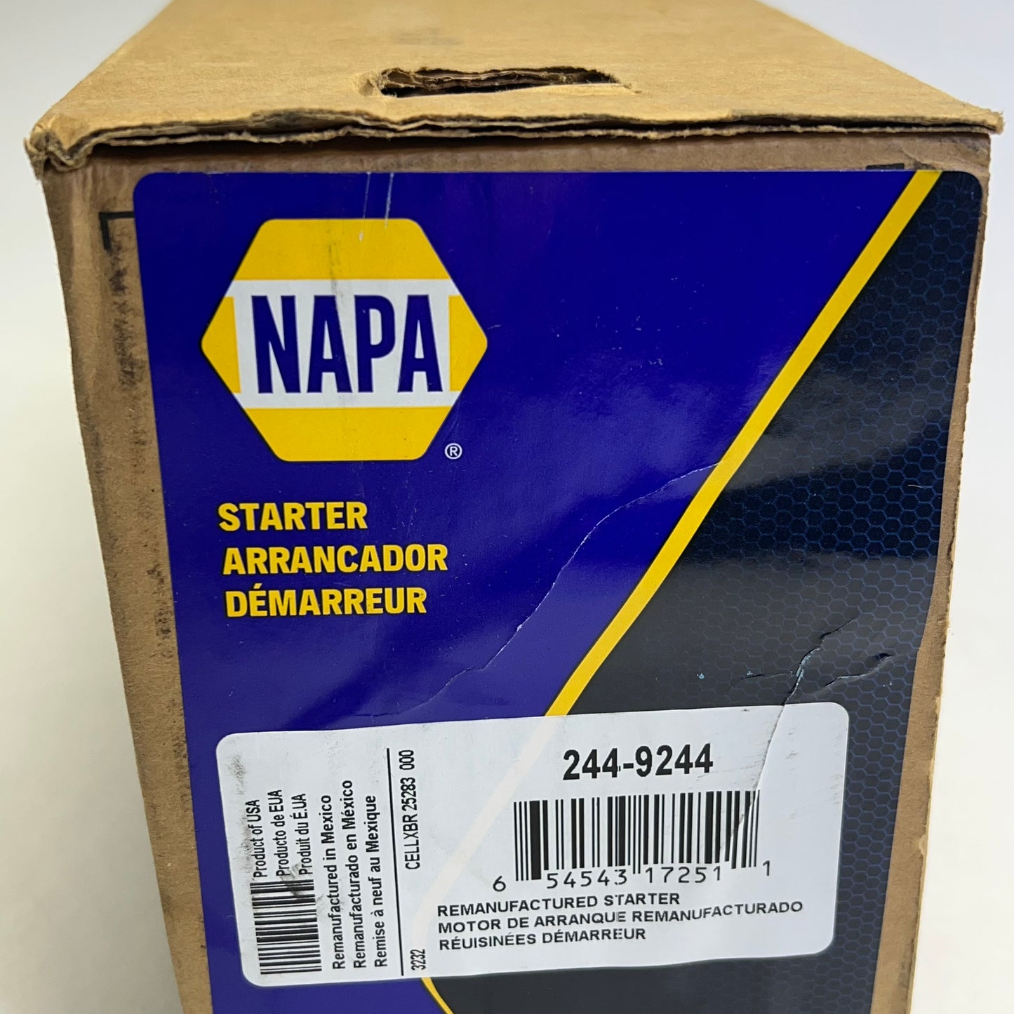 NAPA Remanufactured Starter for Ford, Lincoln & Mercury 2449240