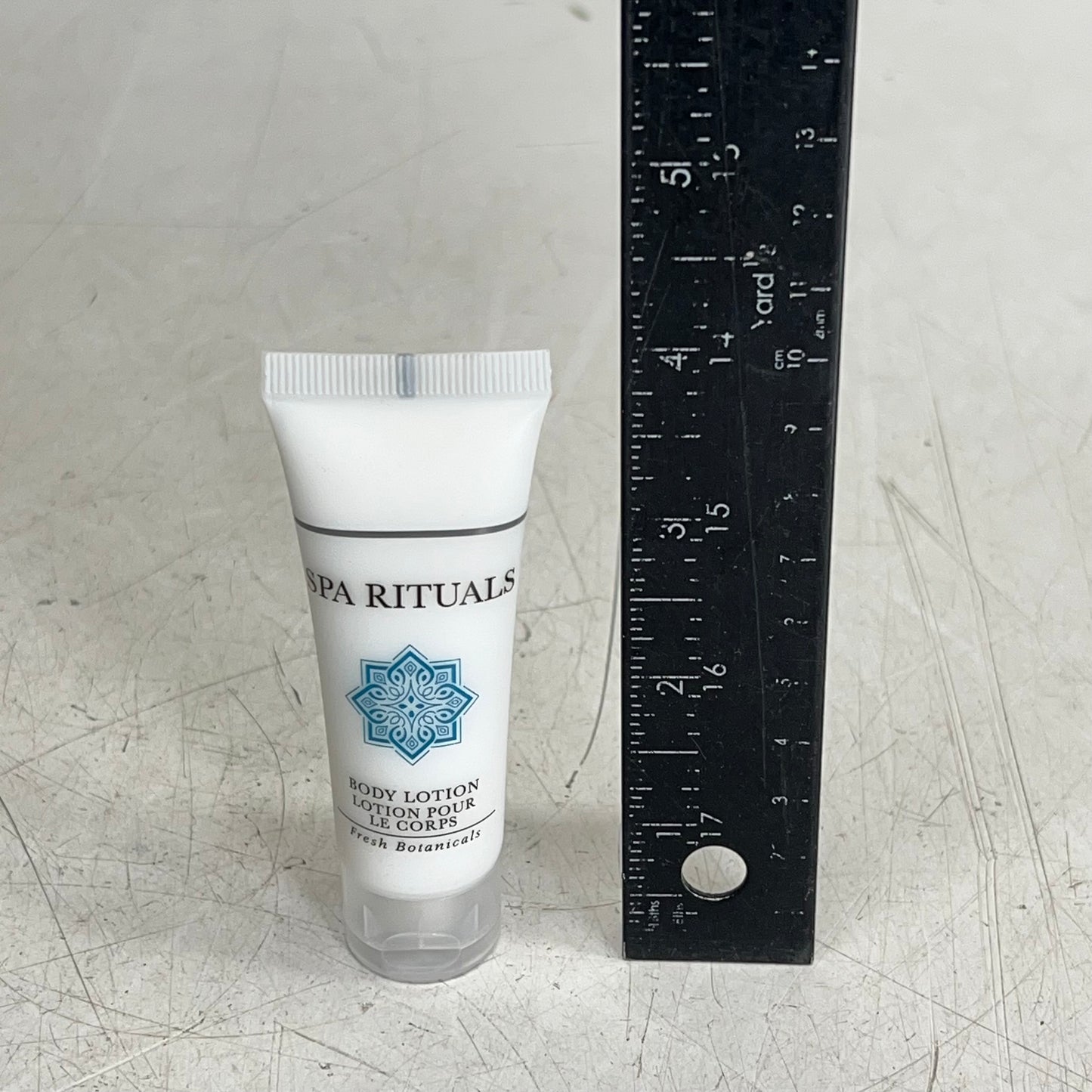 ZA@ SPA RITUALS (5 PACK) Mini Travel Size Body Lotion Fresh Botanicals 1 Fl Oz White
