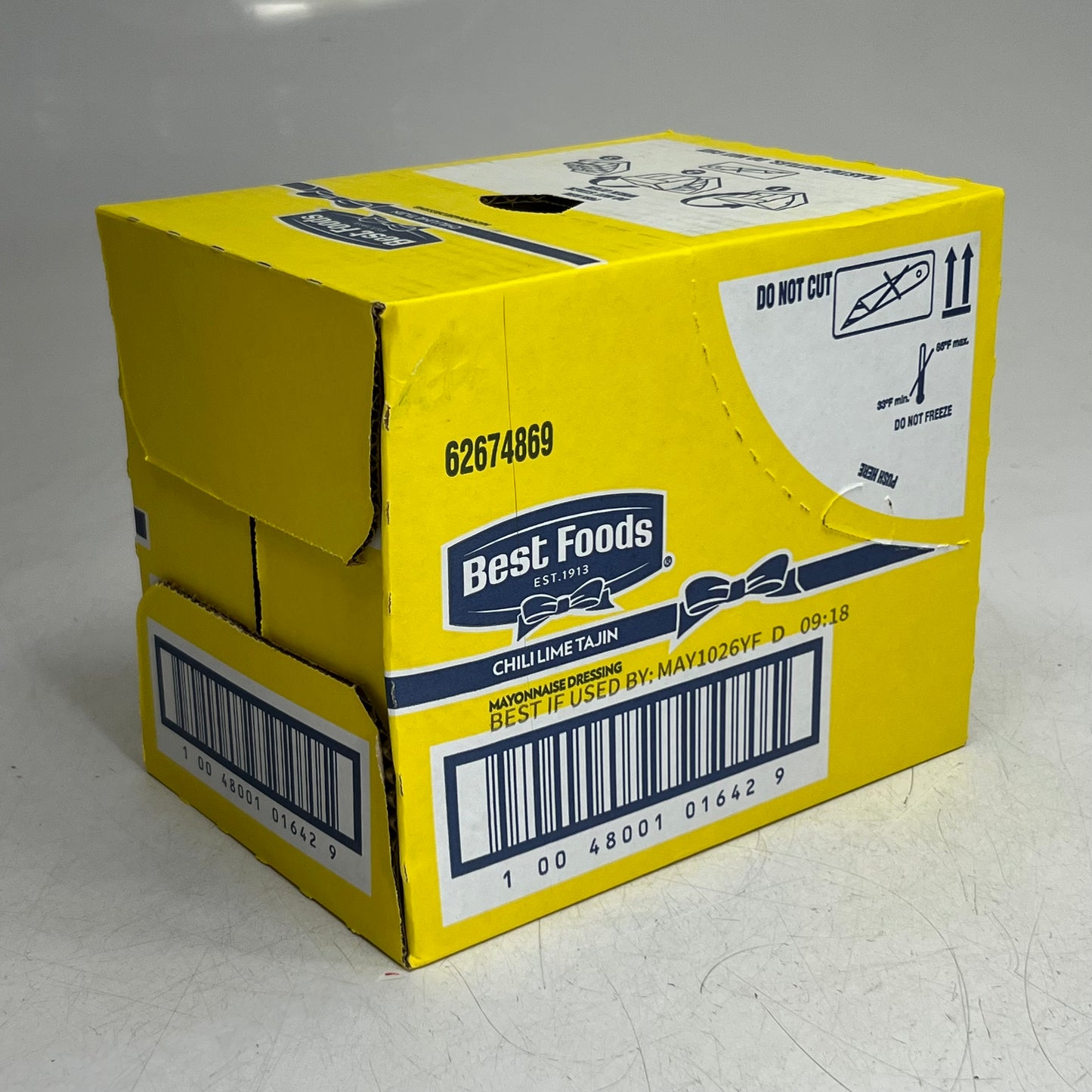 HELLMANN'S (8 PACK) Chili Lime Mayonnaise Dressing Tajin 11.5 fl. oz. BB 05/26 62674869