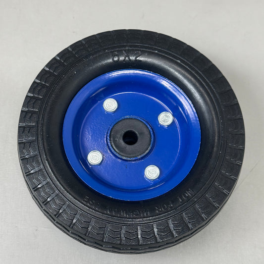 SNAP-ON Replacement Wheel For Battery Charger 6”x 2” Black/Blue EEBC100-1