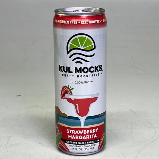 ZA@ KUL MOCKS (6 PACK) Non-Alcoholic Cocktail Mixers, Variety Party Box, 0.00% ABV 12 fl oz BB 07/27 (AS-IS) J