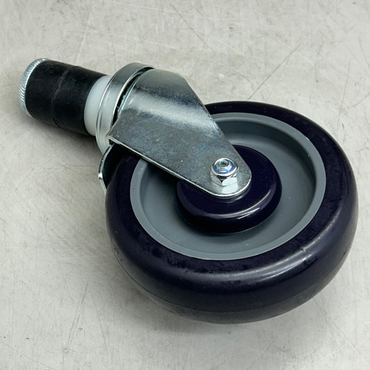 REGENCY Polyurethane Work Table/Equipment Stand Caster W/ Brake 5" Black A105CR