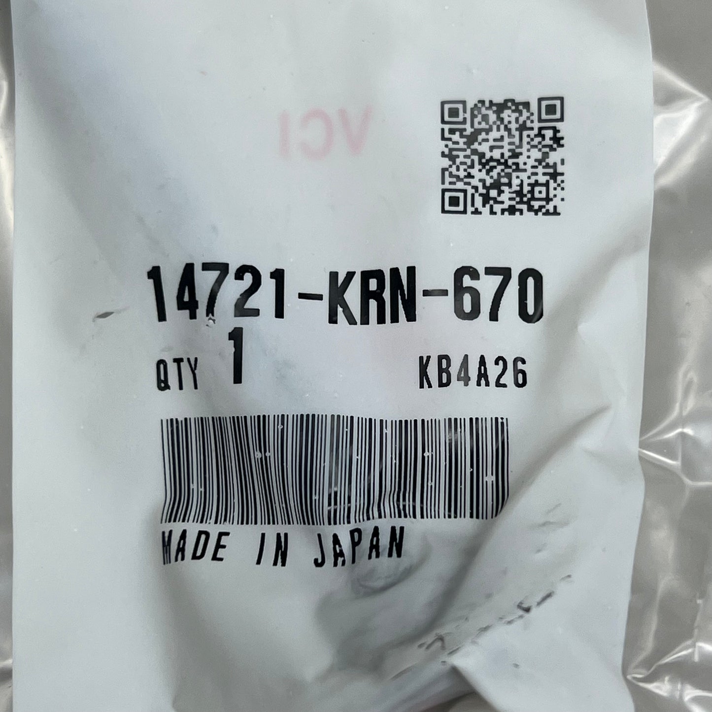 HONDA Valve EX. CRF250R & CRF250X Models 14721-KRN-670