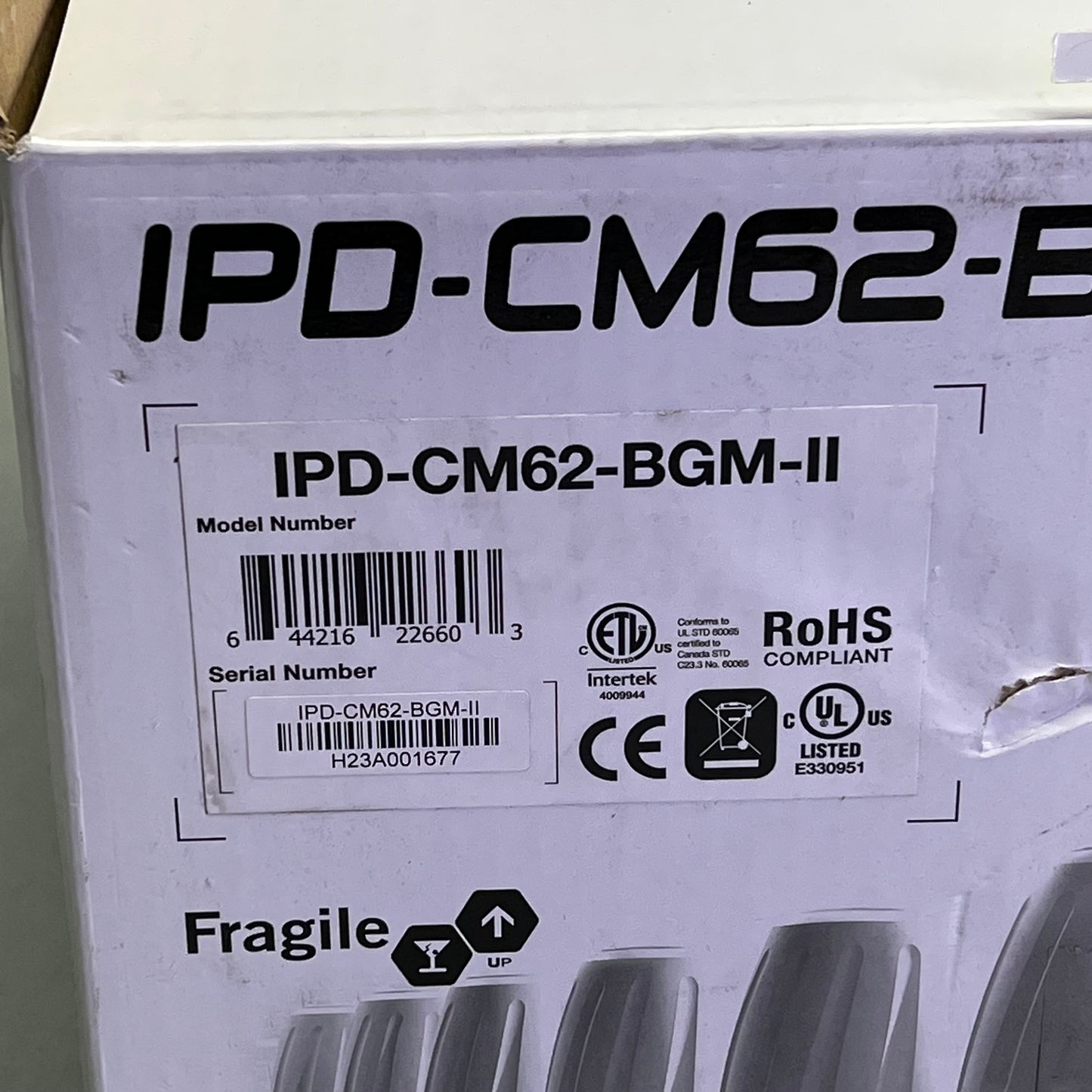 SOUNDTUBE Seamless Magnetic Grille In-Ceiling Speaker 6" White IPD-CM62-BGM-II