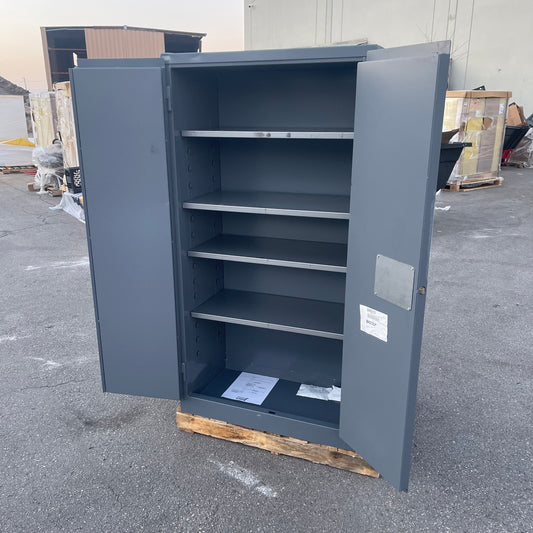 Z@ JAMCO Double-Walled Fire Resistant Security Cabinet 65”x34”x18” Grey BR23GP (A)