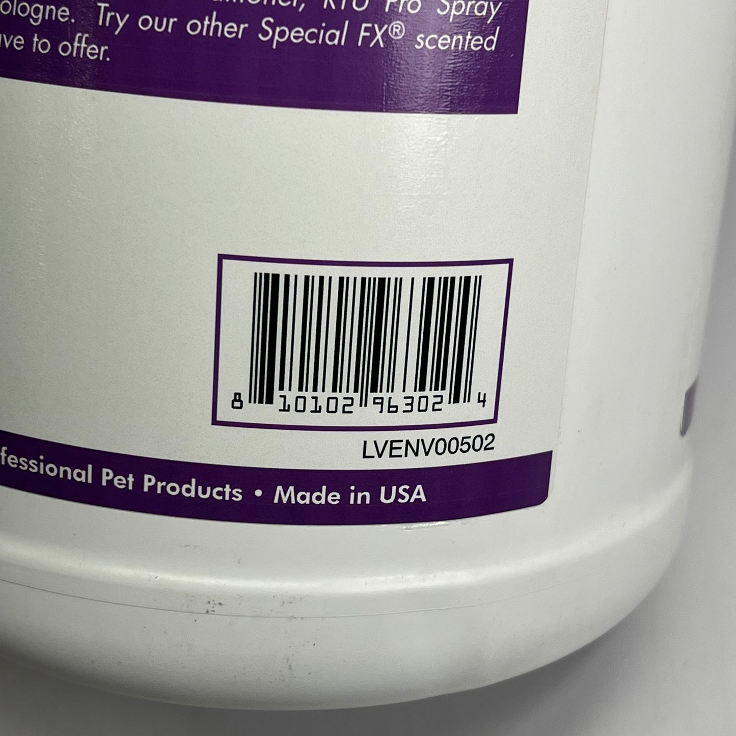SPECIAL FX Super Conditioner Platinum Plum 32:1 Concentrate 1 Gal White 908974