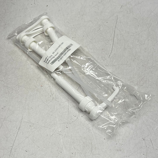 ZA@ REIKIE (2 PACK, 3 EACH) Beverage Syrup Pumps 11" Standard Size Bottles White 011128122