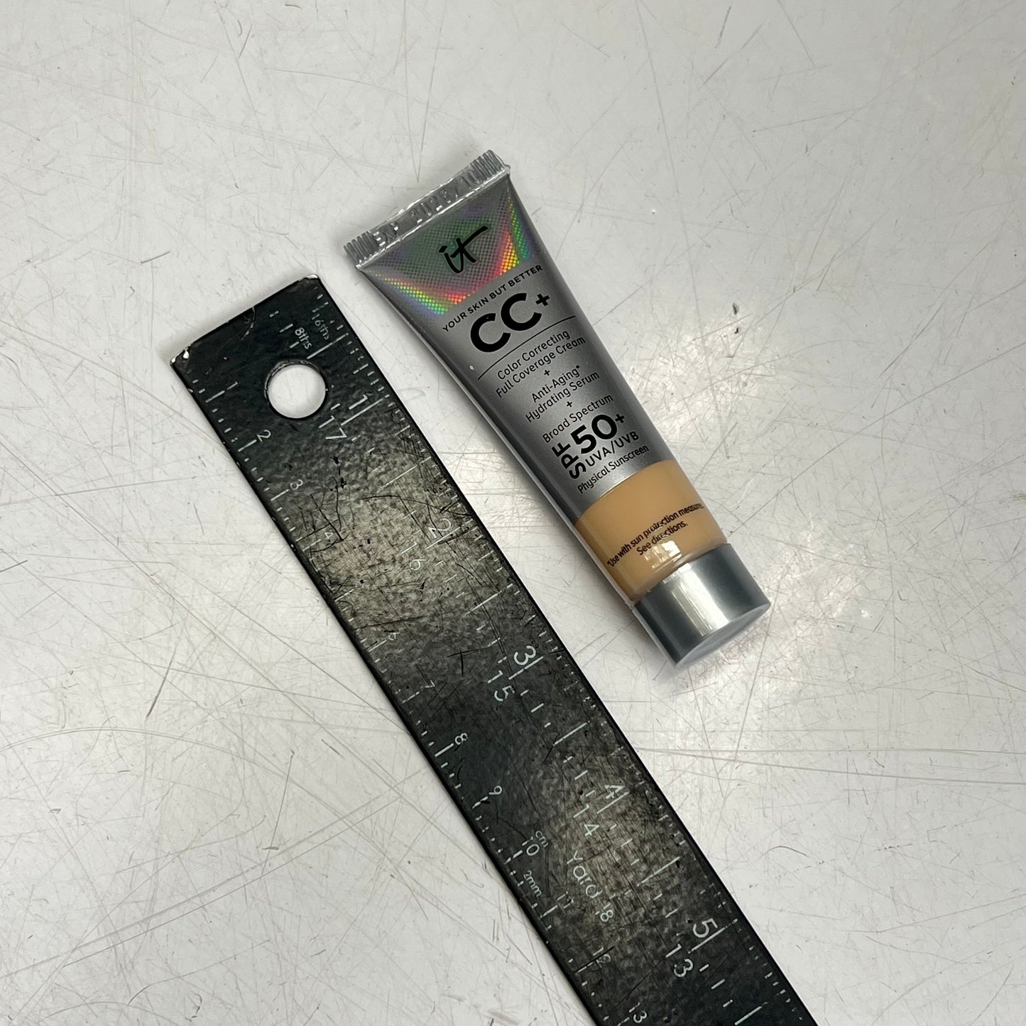IT COSMETICS Cc+ Cream Full Coverage Correcting Foundation W/Spf 50+.406oz Fair