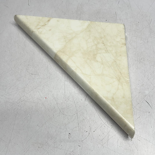 CLEARWATER SHOWER BATH Floating Corner Shelve 15" Botticino Cream STLCSB15