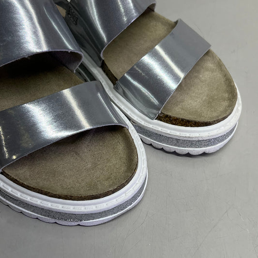 CARTER'S Carlyle Toddlers Back Strap Sandal Girl's Sz 12 Silver CS21Y01B