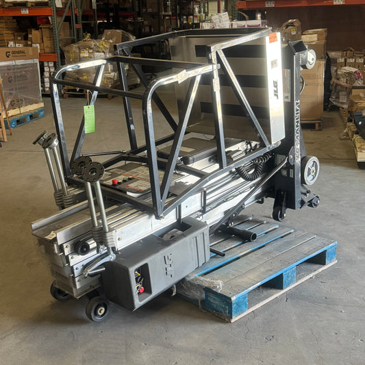 JLG Powered Portable Lift Max 352 Lbs 72"H x 50"W Grey NMB-001