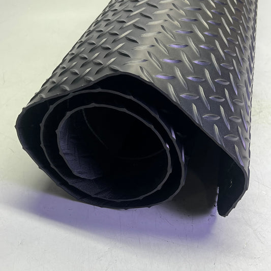 NOTRAX Diamond Stat Anti Static Work Mat W/ Cord 3' x 5' Black 826 5MDN2