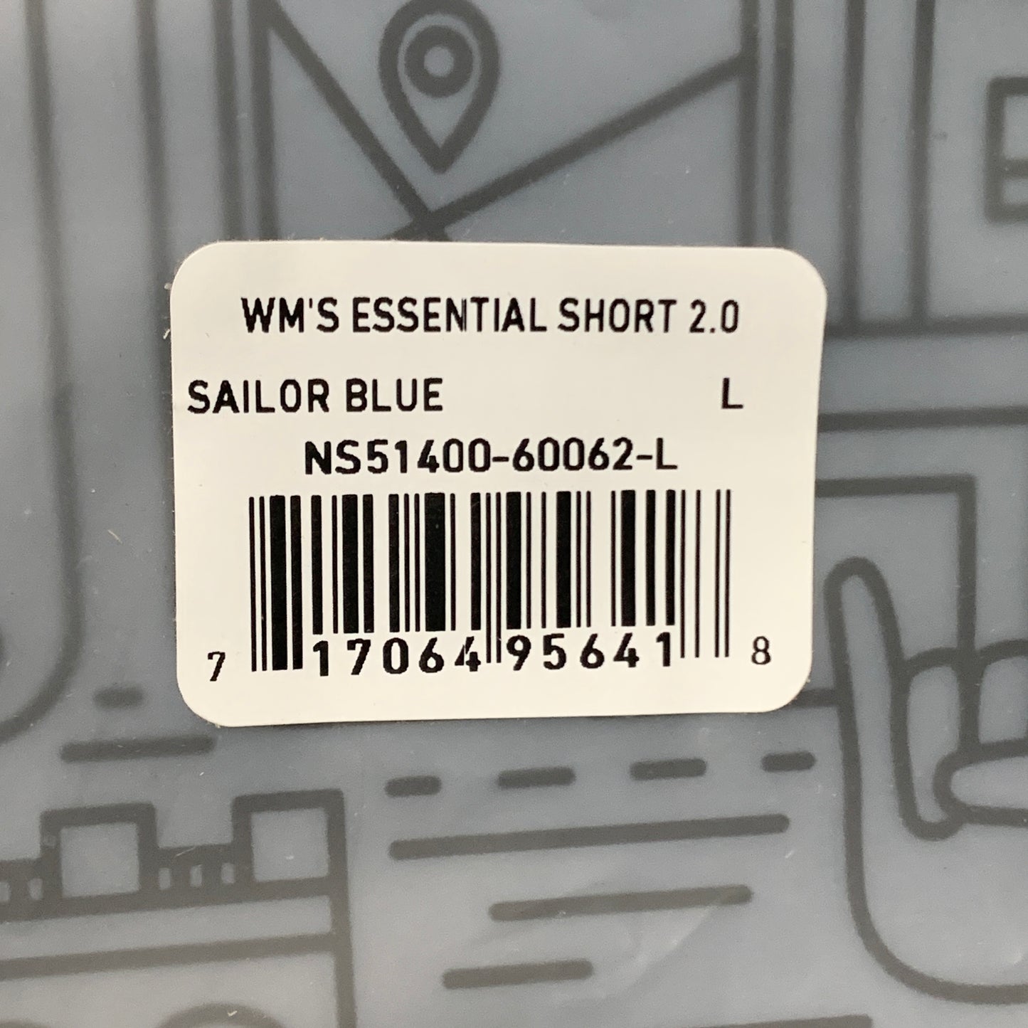 NATHAN Essential Short 2.0 Women's Sailor Blue Size L NS51400-60062-L