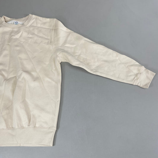 LANE SEVEN Sweatshirt Without Hood Unisex SZ S Sandshell LS14004